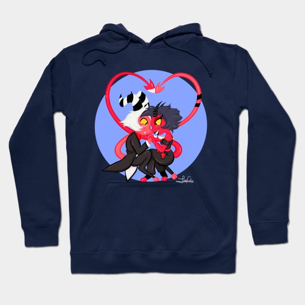 Helluva boss Hoodie by InkyColour